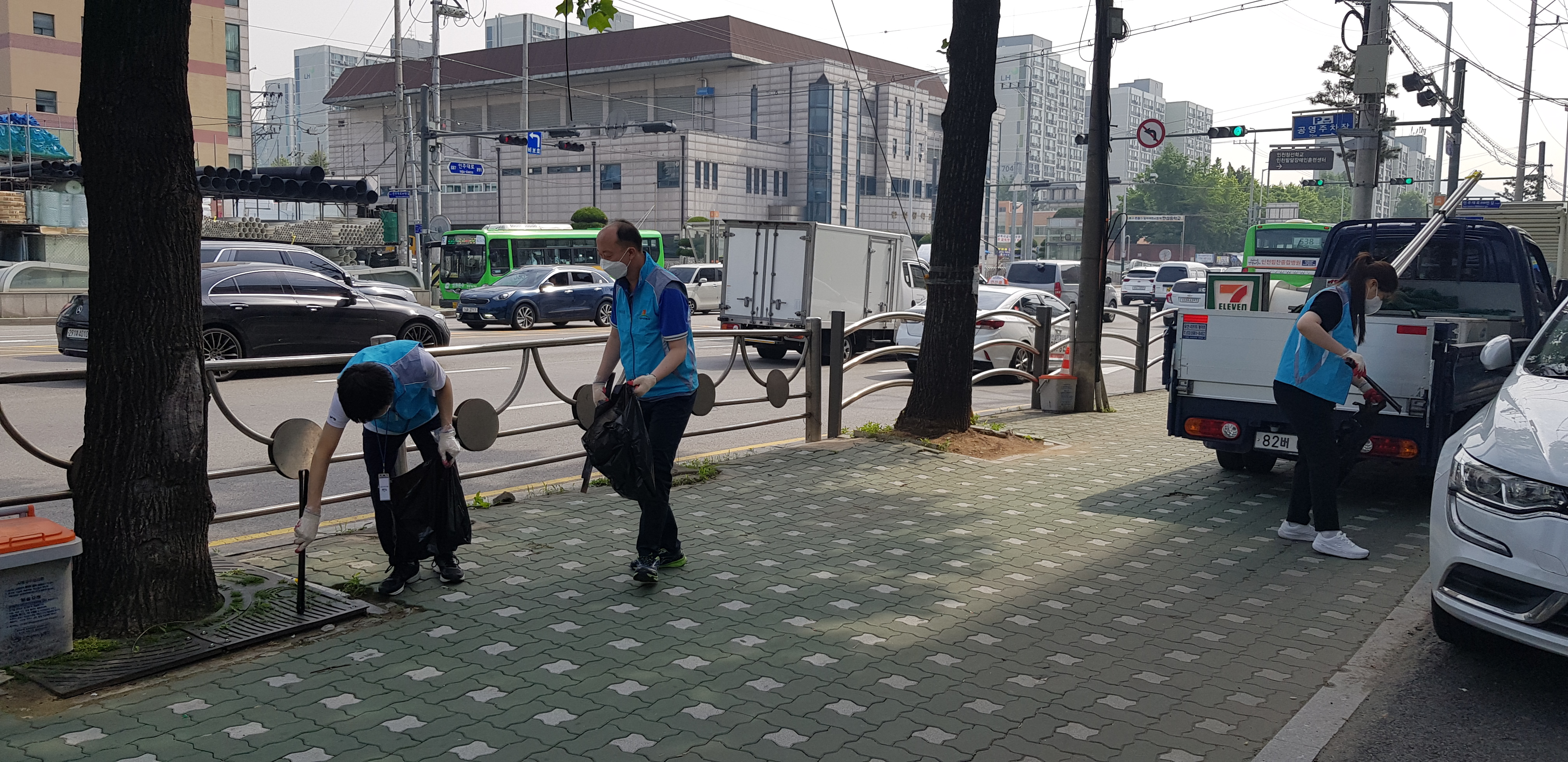 [직업지원] 직업적응훈련반 지역사회공헌활동(환경정화) 프로그램 진행