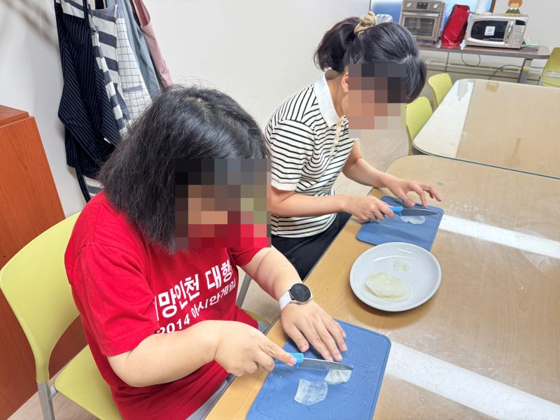 [능력개발지원팀] 직업적응훈련반 보람터 5월 요리활동 진행