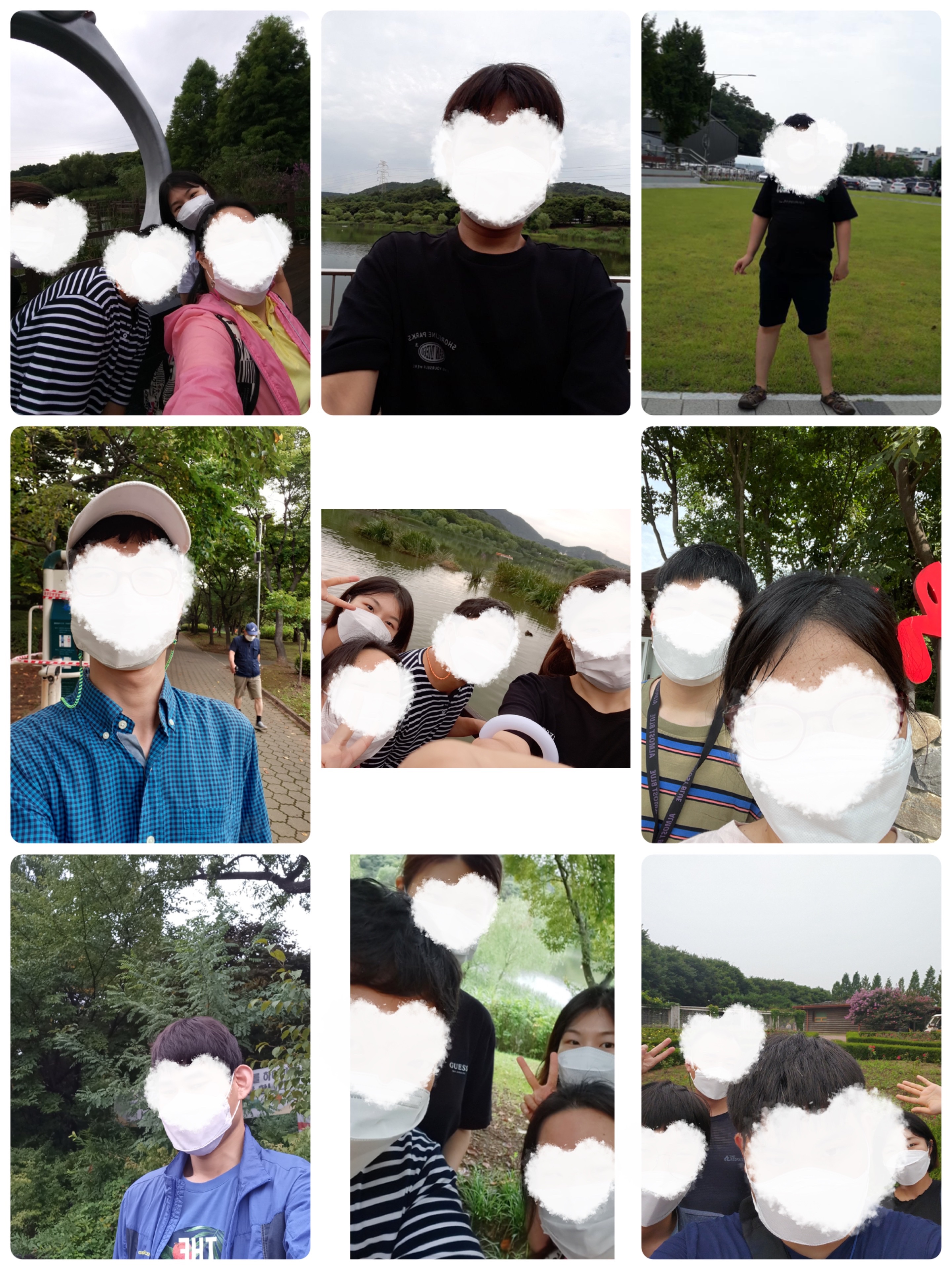 [직업지원] 직업적응훈련반 8월 산책활동
