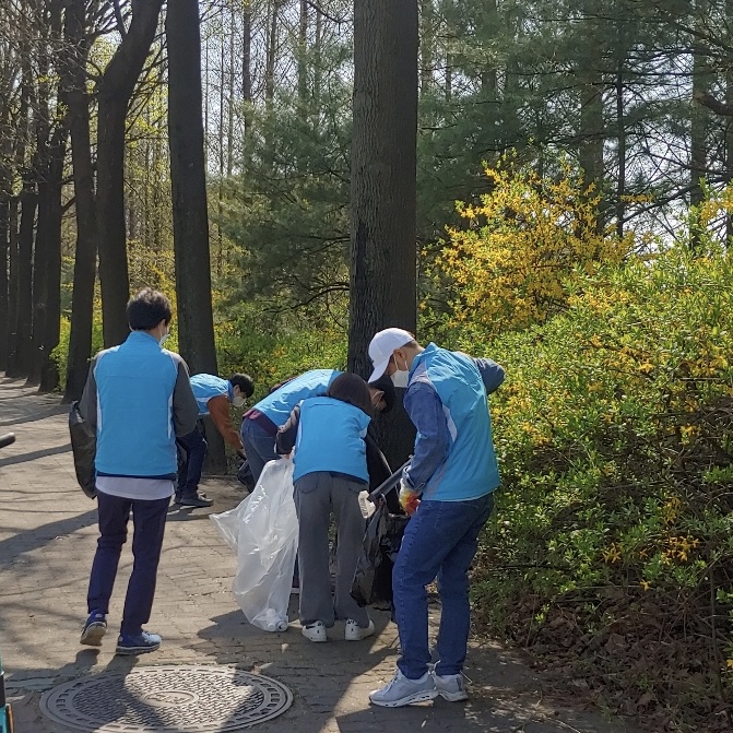 [직업지원] 직업적응훈련반 지역사회공헌활동(환경정화)