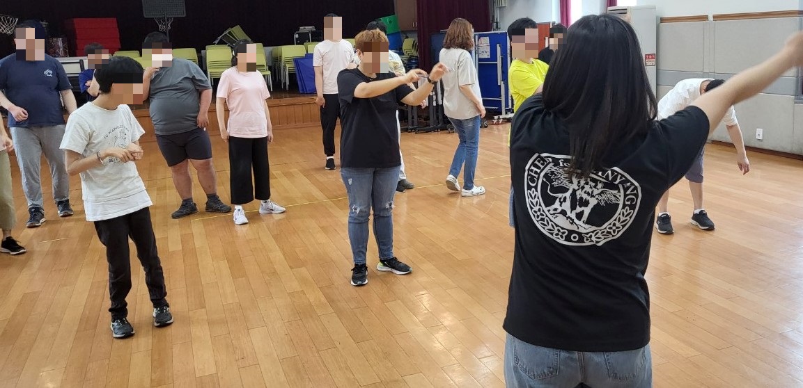 [늘푸른동산] 봉사자 재능기부 '치어리딩'
