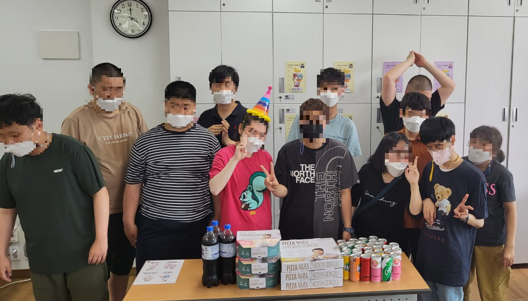 [늘푸른동산] 이용인 생일파티