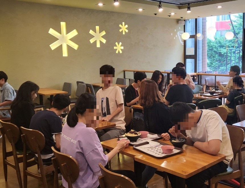[늘푸른동산] 설빙 카페 방문