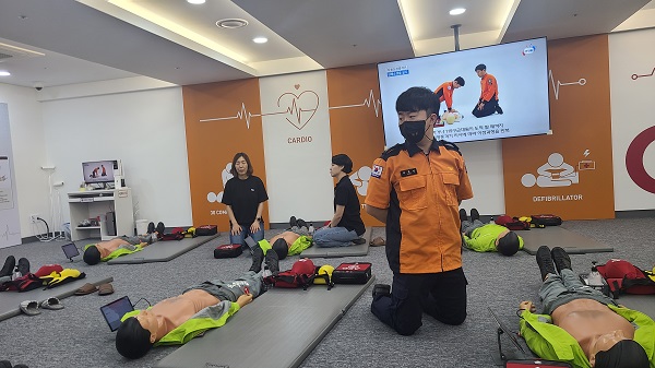 [늘푸른동산]종사자응급처치교육