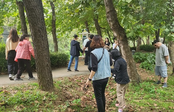 [늘푸른동산] 지역사회자치활동 - 보물찾기