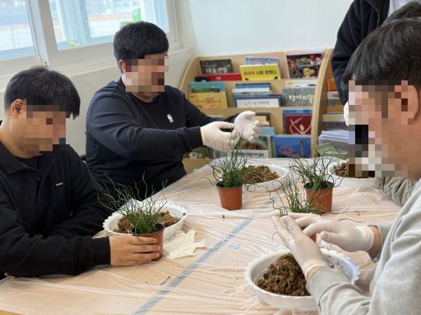 [늘푸른동산] 3월 원예활동 '토피어리 만들기'