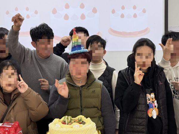 [늘푸른동산] 1월 이용인 생일파티